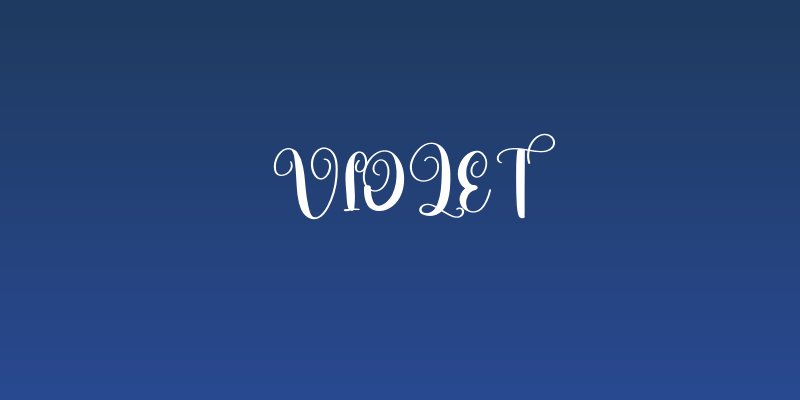 Violet Social Header