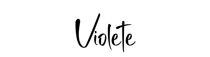 Violete  Frei Schriftart Herunterladen