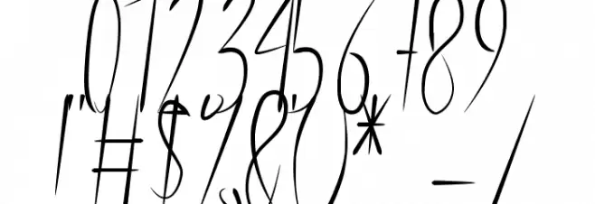 Violetta Font OTHER CHARS