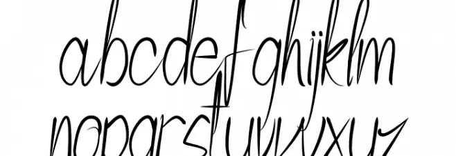 Violetta 字体 小写