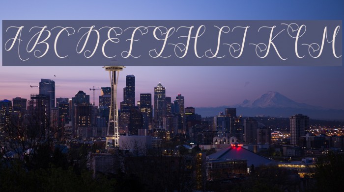 ViolettaScript Font examples