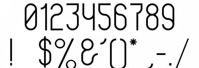 Violette Font OTHER CHARS