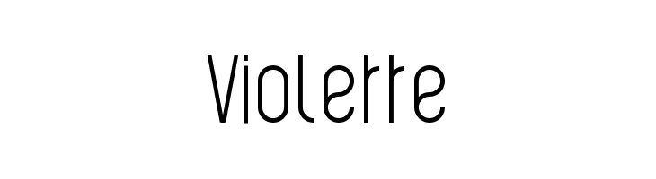 Violette 字体