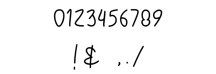 Violia regular Font OTHER CHARS