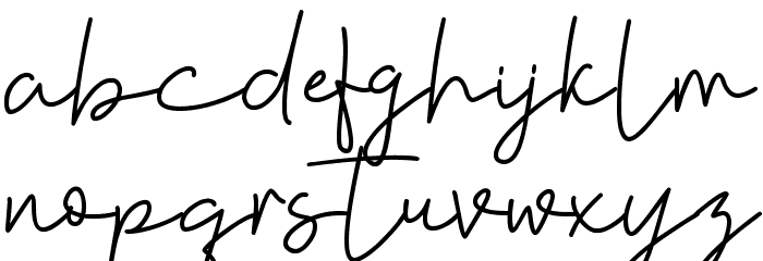 Violia regular Font LOWERCASE