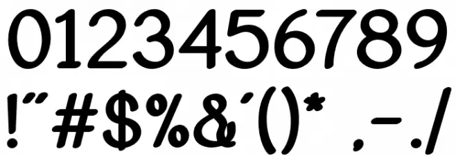 Violina-SemiBold Font OTHER CHARS