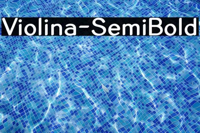 Violina-SemiBold Example 1