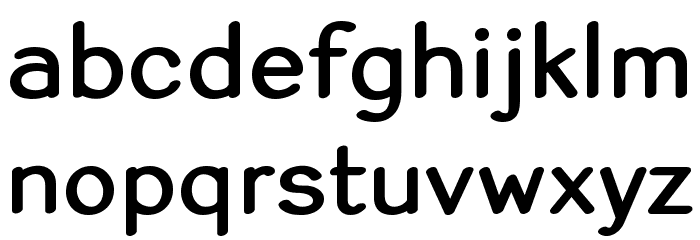 Violina-SemiBold Font LOWERCASE