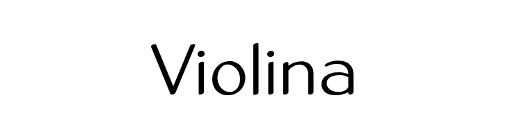 Violina  Frei Schriftart Herunterladen