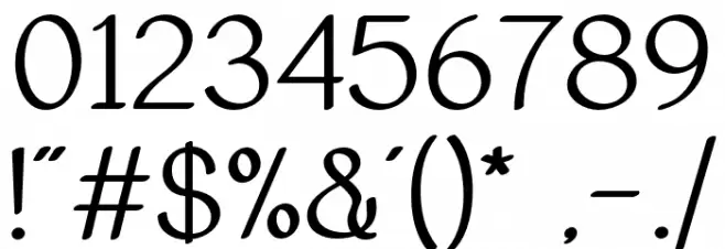 Violina Font OTHER CHARS