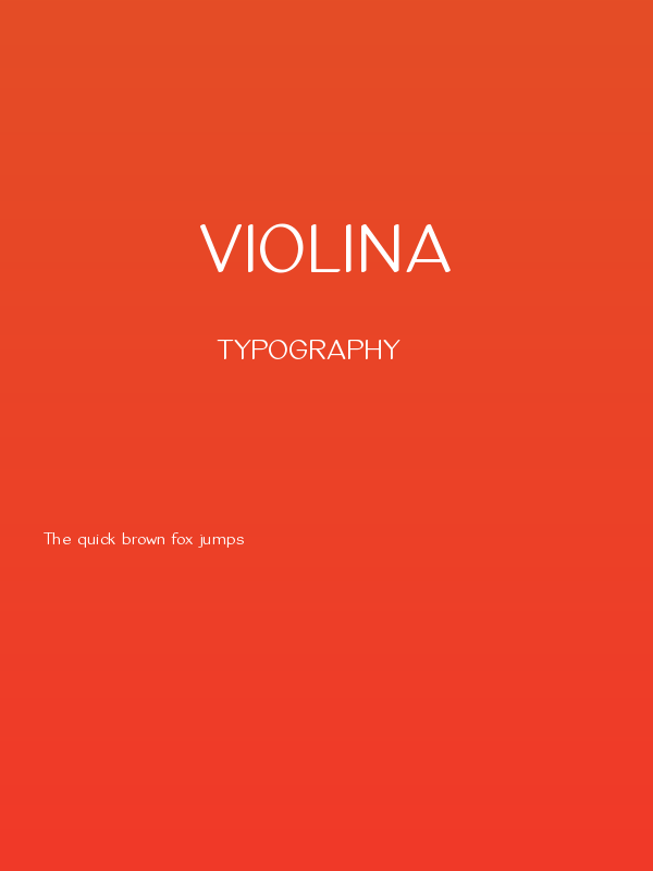 Violina Poster