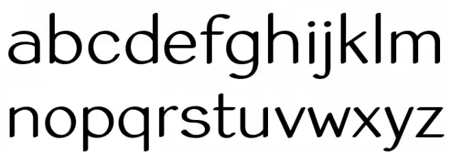 Violina フォント 小文字