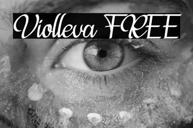 Violleva FREE Font examples