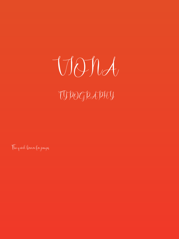 Viona Poster