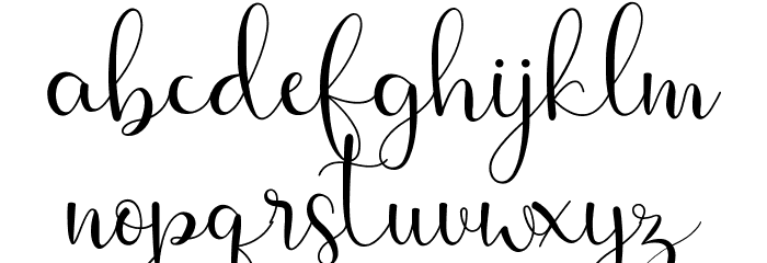 Viona Font LOWERCASE