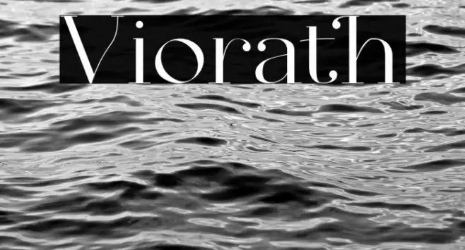 Viorath Font examples