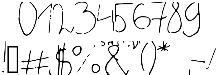 VipZona Font OTHER CHARS