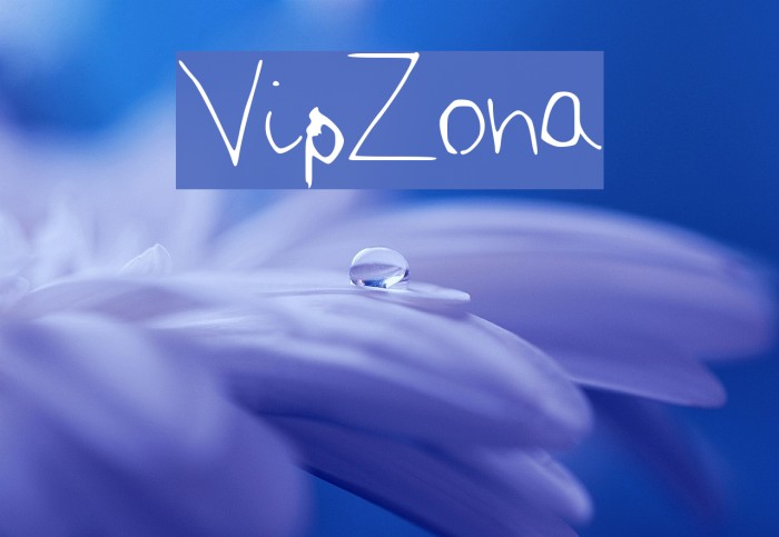 VipZona Font examples