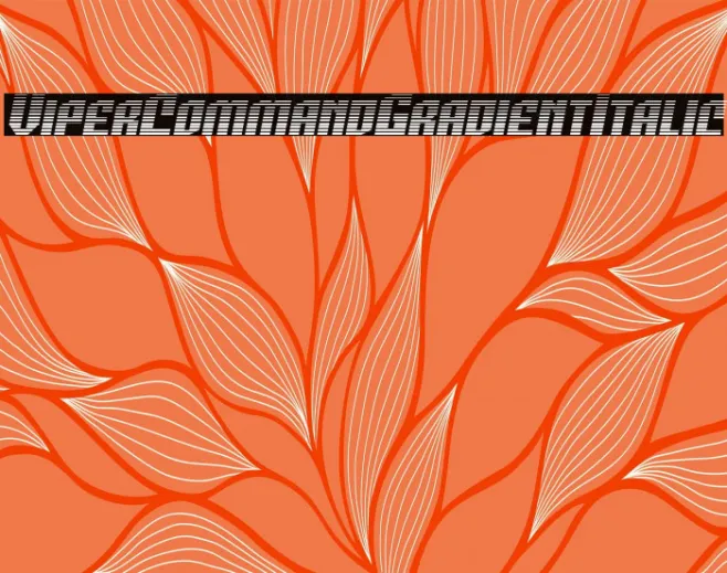 Viper Command Gradient Italic Example 3