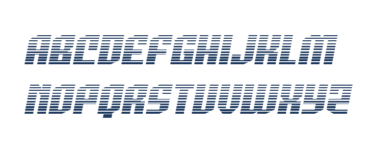 Viper Command Gradient Italic Lowercase