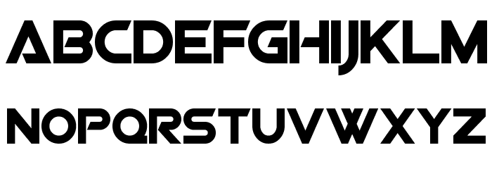 Viper Squadron Solid Font LOWERCASE