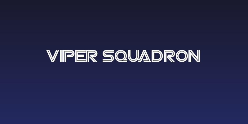 Viper Squadron Social Header