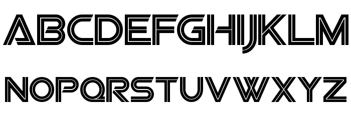 Viper Squadron Font LOWERCASE