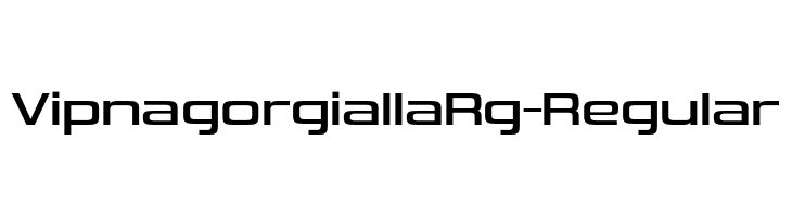 VipnagorgiallaRg-Regular  免费字体下载