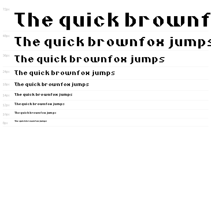 Vipond Angular Regular Waterfall