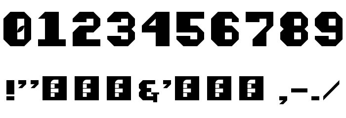 Vipond Octic Regular Font OTHER CHARS
