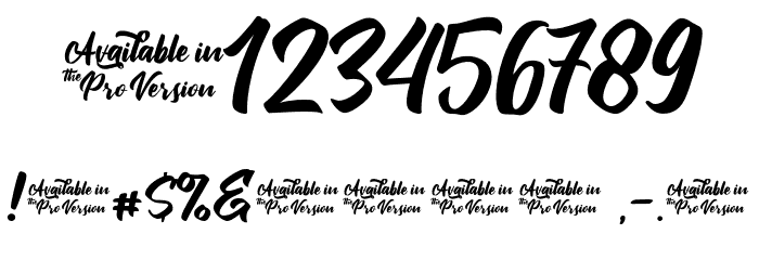 Virale Font OTHER CHARS