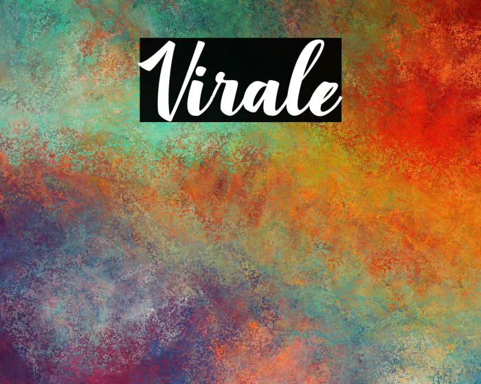 Virale Font examples