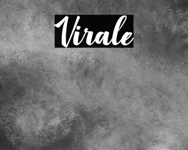 Virale Font examples