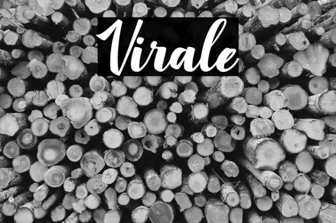 Virale Font examples