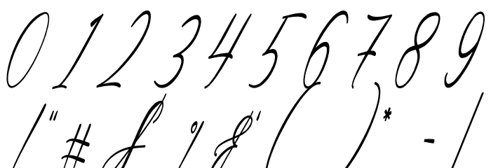 Virandia Font OTHER CHARS