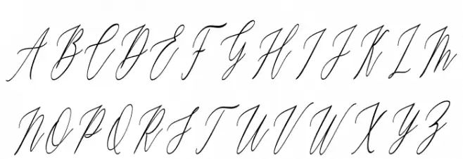 Virandia Schriftart Groß
