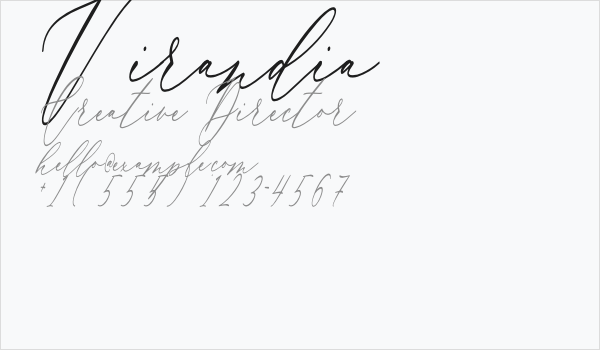 Virandia Business Card