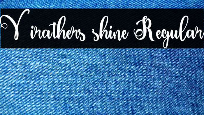 Virathers shine Regular Example 2