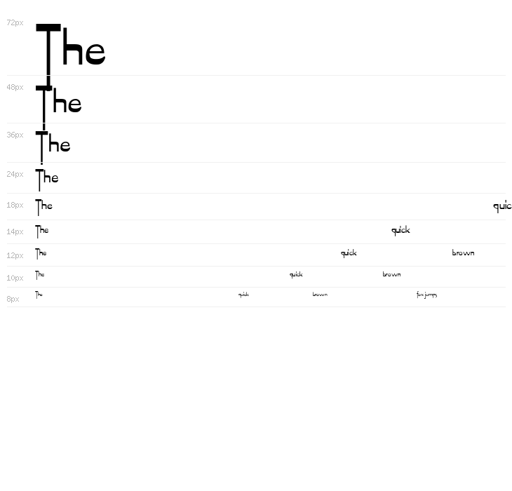 VireoFont-Normal Waterfall
