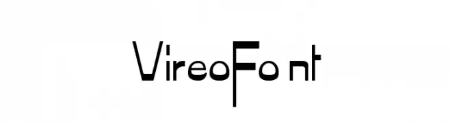 VireoFont  Free Fonts Download
