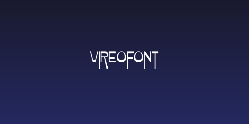 VireoFont Social Header