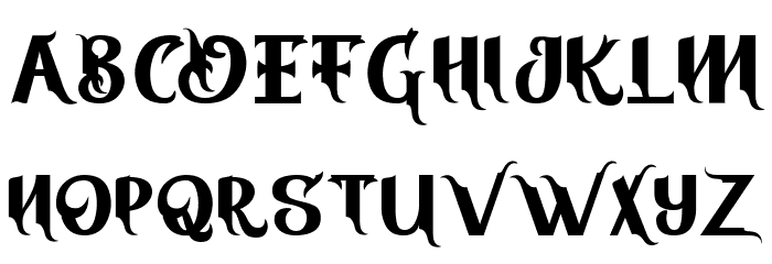 Vires Gollem Font LOWERCASE