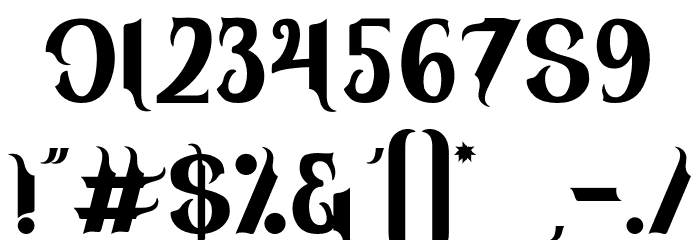 ViresGollem Font OTHER CHARS