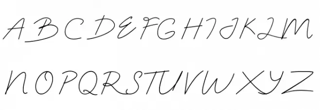 Virghie 字体 大写