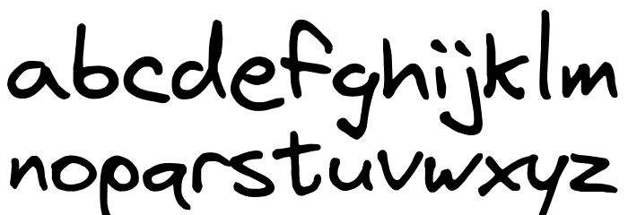 Virgil3YOFF Font LOWERCASE