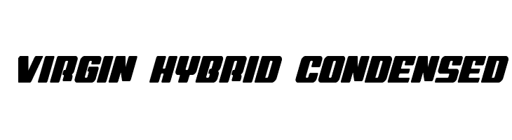 Virgin Hybrid Condensed  les polices de caractères gratuit tlcharger