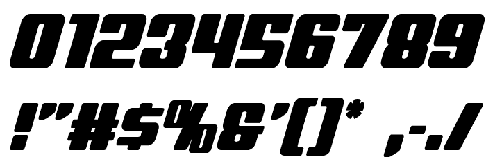 Virgin Hybrid Condensed Font OTHER CHARS