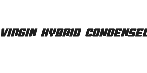 Virgin Hybrid Condensed Logo