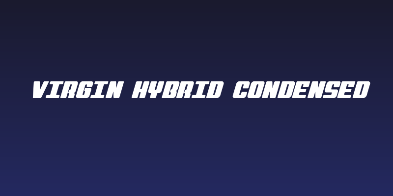 Virgin Hybrid Condensed Social Header