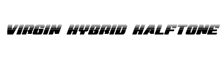 Virgin Hybrid Halftone  font caratteri gratis